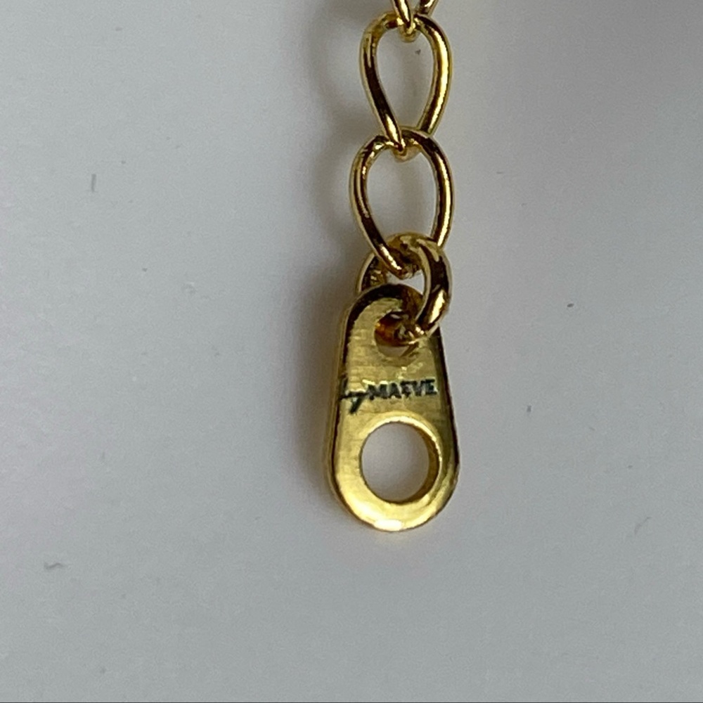 Hey Maeve Tennis Necklace 18K gold-plated cubic zirconia - Picture 8 of 9